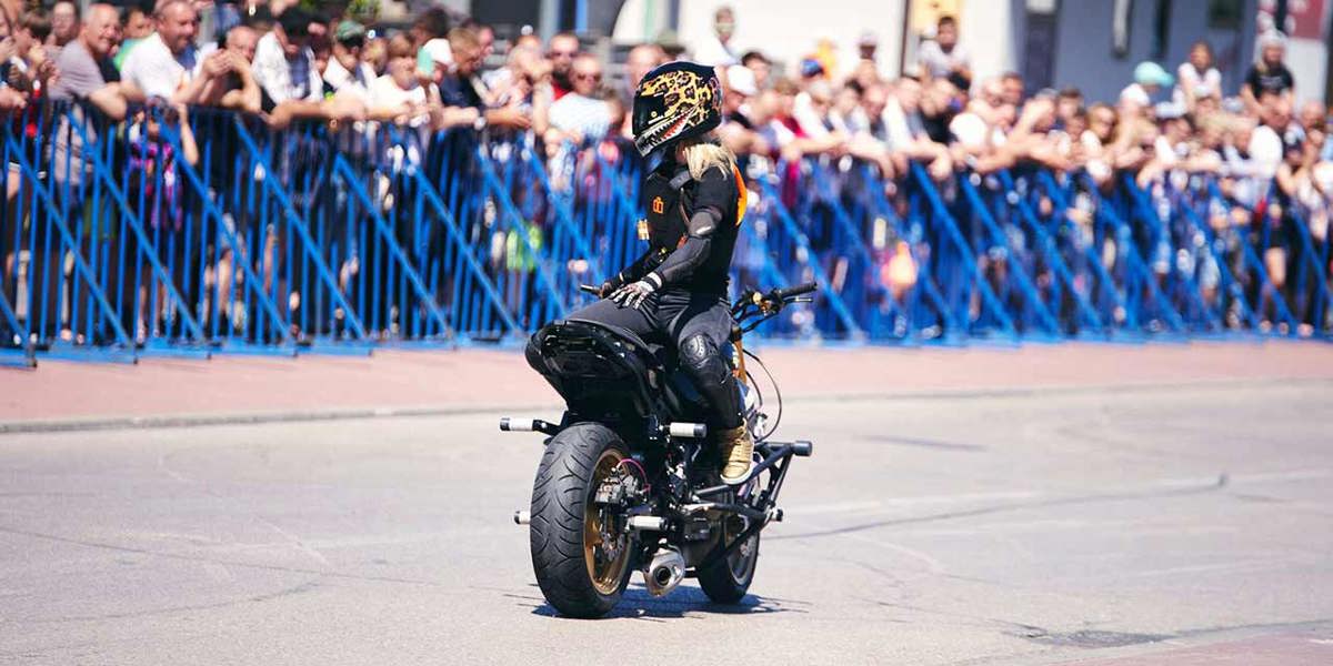 How did you go from that into stunt riding?