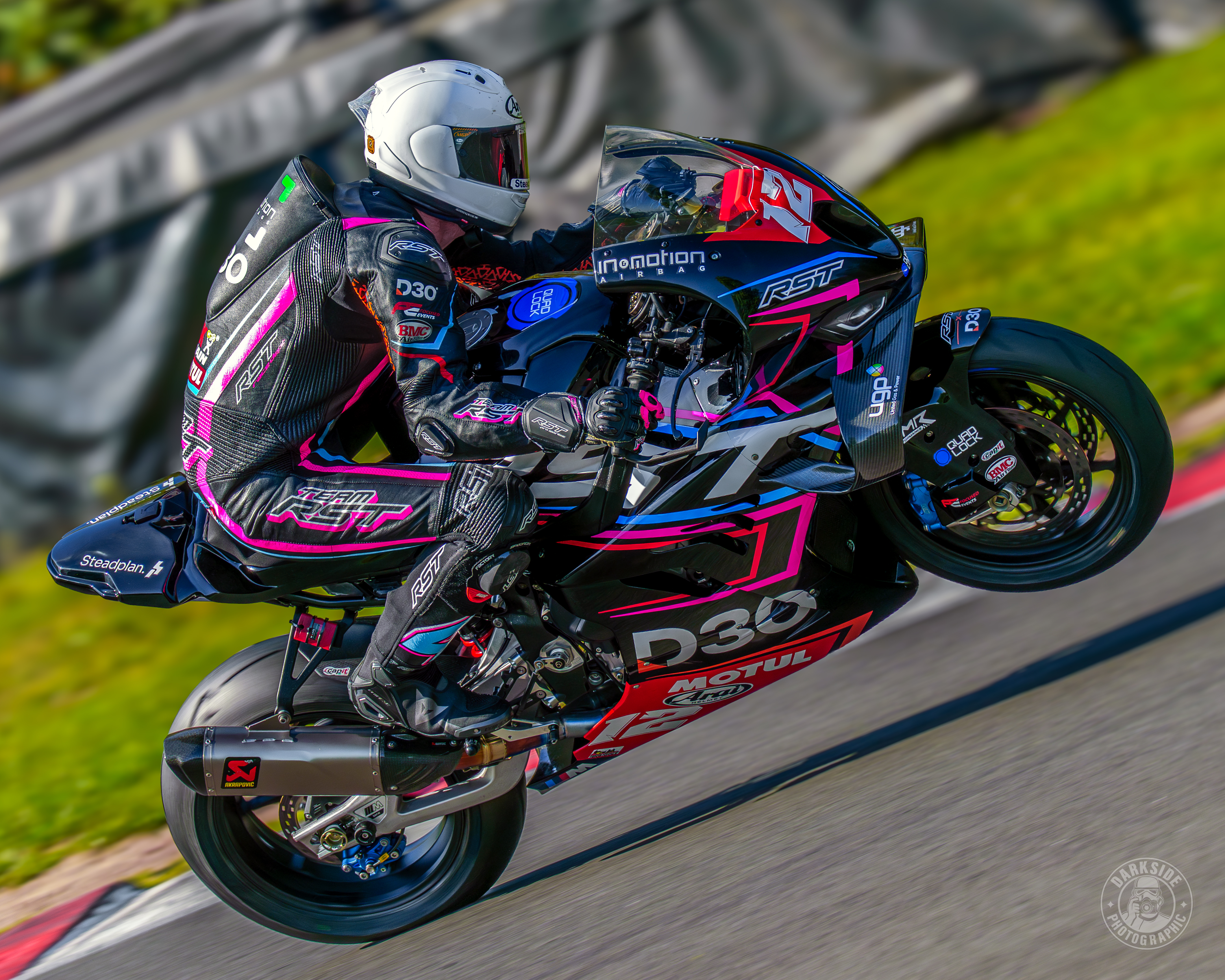 Ian Hutchinson unveiled new TeamRST bike at Oulton Park, wearing D3O Protection
